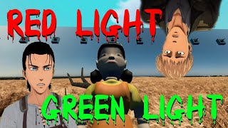 Eren and Jean Play Red Light Green Light from Squid Games (AOT VR)
