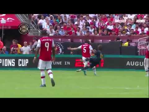 Sokratis Red card vs Real Madrid