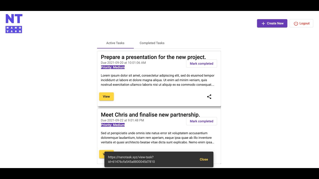 Task Manager Web App with Node, Express, MongoDB, and Angular