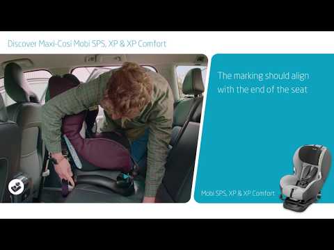 Maxi Cosi Mobi XP Night Black Bērnu Autokrēsls 9-25 kg