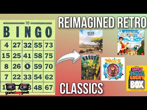 Reimagined Retro Board Game Classics - Bingo!