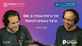 איך נראית עבודה ב QA וכיצד נכנסים לתחום? | אמיר קליפר