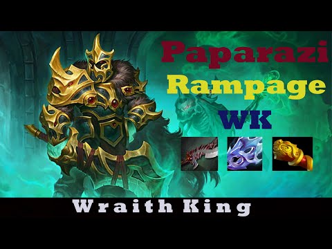 Eurus ( Paparazi ) Wraith King Rampage Highlights China Pro Players GG DotA
