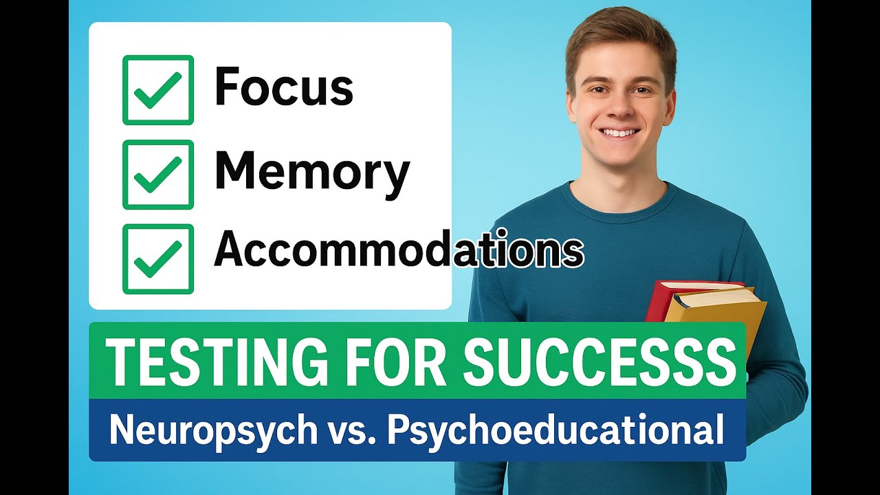 Neuropsychological Testing vs. Psychoeducational Testing | Academic Accommodations Explained