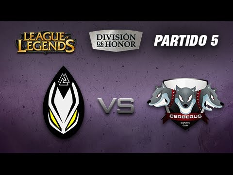 Celerius vs Cerberus- #LoLHonor - Partido 5 - Temporada 6