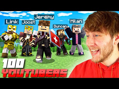 Jeremy Frieser - Play Minecraft With 100 YouTubers!