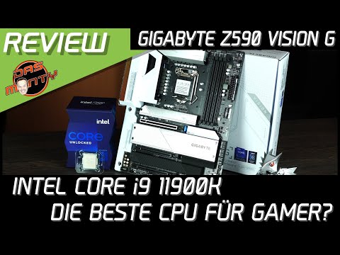Intel Core i9 11900K - Die beste CPU für Gamer? | Test/Benchmarks auf Gigabyte Z590 Vision G