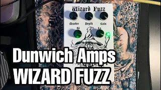 Video thumbnail for Dunwich Amps WIZARD FUZZ | Magic Pedals | sound clip and demo by PedalTVchannel