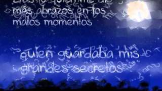 Eras tú - Merche (con letra)