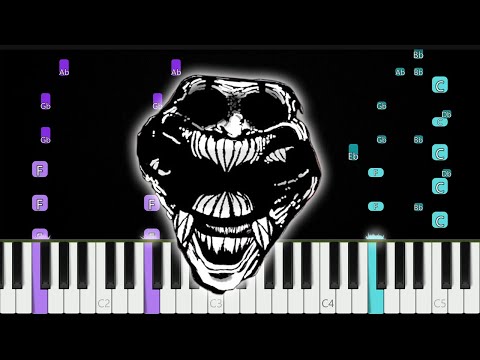 How to Play "Funk Estranho (Troll Face)" on Piano