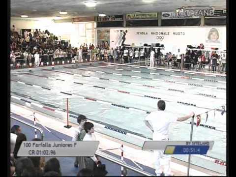 Eliminatorie 3 dei 100 Farfalla Juniores Femmine - 16 Memorial Chiara Giavi
