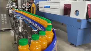 15000bph 500ml Juice Filling Packing Producing Plant Project Running Well in Customer Factory