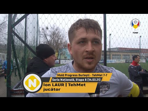 (Interviu) Ion LAUR, jucător TehMet (14.03.21) Seria Națională, etapa 8