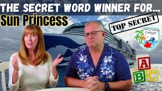 Winner Announced - Sun Princess Journey to the Secret Word