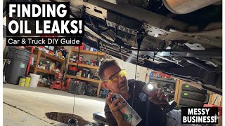 The Easiest Way To Find Engine Oil Leaks(DIY Test That Works!)