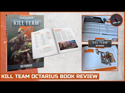 KILL TEAM OCTARIUS SUPPLEMENT BOOK REVIEW - A Flickthrough Of All The Contents Warhammer 40k KT 2021