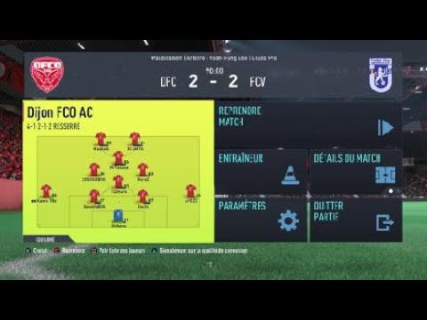 J2 - LFV D2 | Dijon FCO ACY vs FCVB ACY