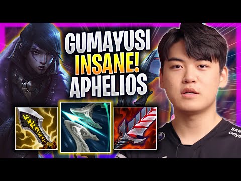 GUMAYUSI IS INSANE WITH APHELIOS! - T1 Gumayusi Plays Aphelios ADC vs Xayah! | Season 2023