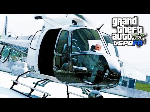 GTA 5 LSPDFR SP #90 - Shots on Air One!!
