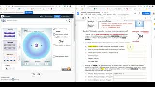 The Atom Activity Gizmo Assignment