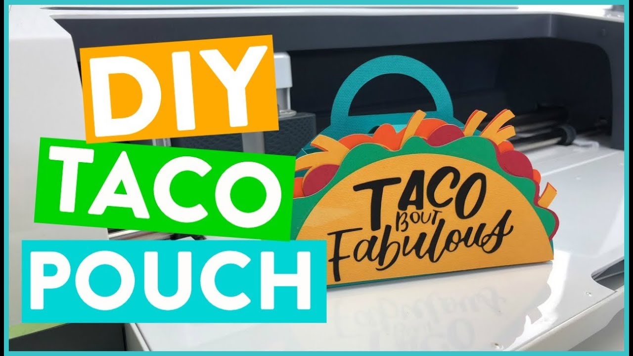 DIY TACO POUCH WITH YOUR CRICUT MAKER!