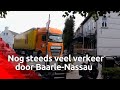 Vrachtverkeer blijft door Baarle-Nassau razen ondanks nieuwe randweg