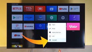 How To Uninstall Apps on Your TCL TV
