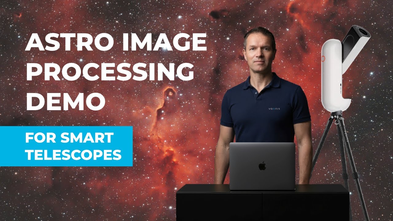 Astrophotography Image Processing Demo with SIRIL, AFFINITY and VESPERA