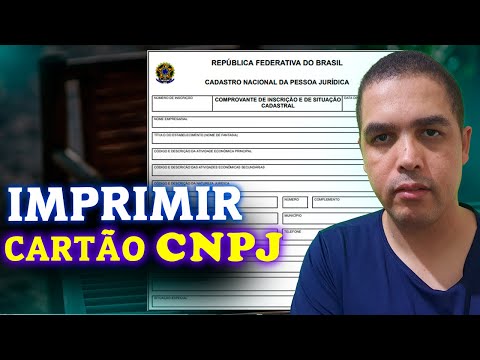 Como imprimir Cartão CNPJ no site da Receita Federal