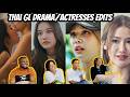 Our Reaction To 30 Minutes Of Thai GL Drama Actresses Edits Compilation