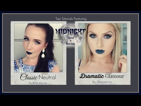 Tutorial feat. Blush Baby Midnight Lipstick ♡ Collab with Shaaanxo ♡ Arna Alayne ♡ Video