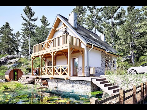 Projekt domu jednorodzinnego Czubajka - pracownia Dom Dla Ciebie