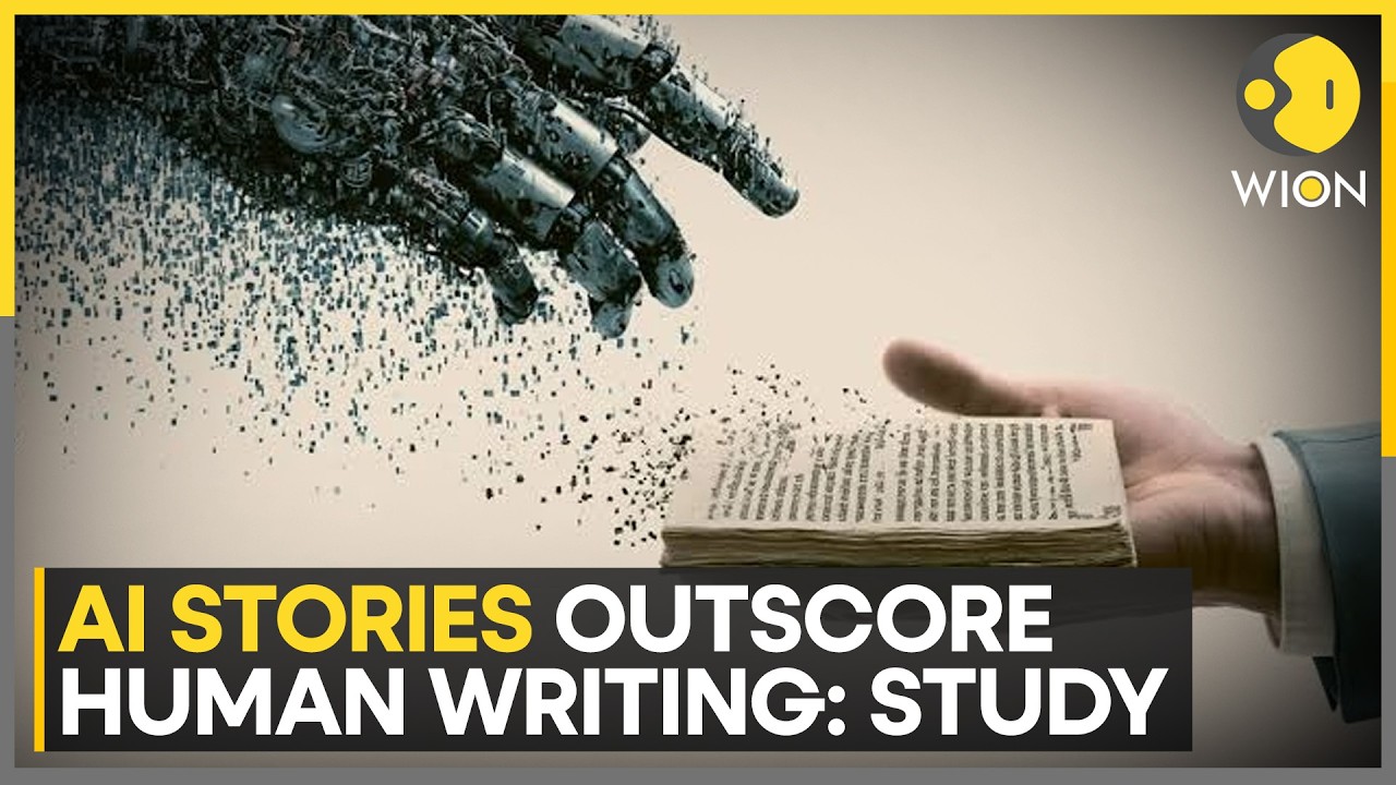 Study Finds Readers Prefer AI-Written Stories | WION News