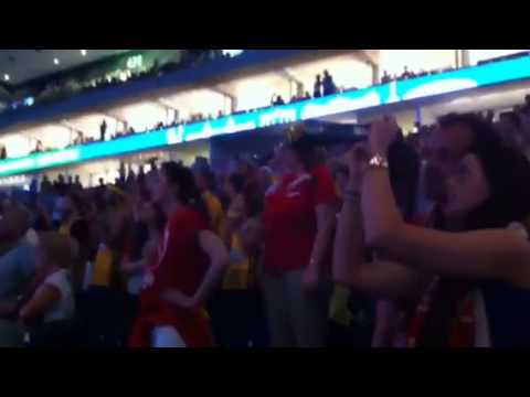 Bayern Munich celebrate winning the Beko BBL title