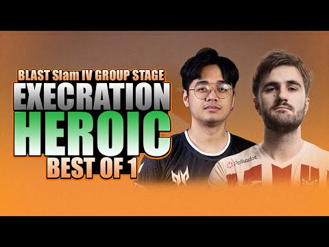 EXECRATION vs HEROIC - WATCH PARTY WITH ARMEL, DJ, YOWE AND JG - BLAST SLAM IV