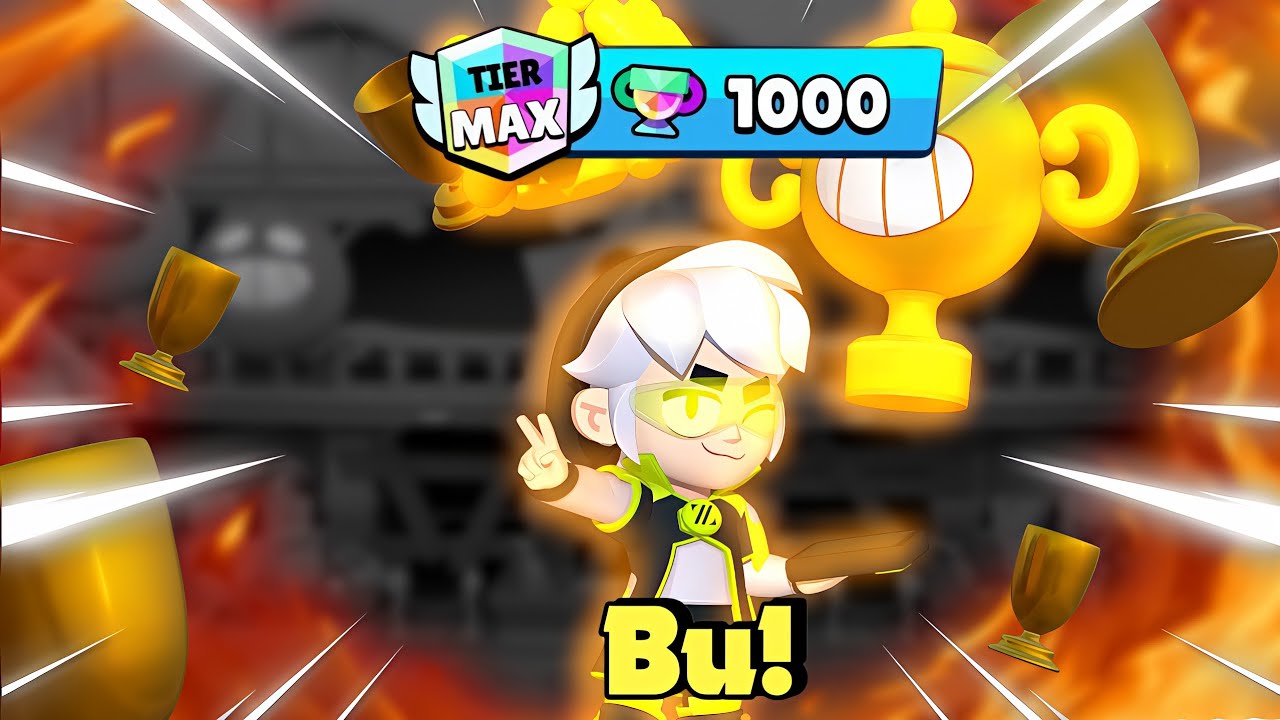 [QUEBRADO] 1000 🏆 no NOCAUTE com o GUS no BRAWL STARS!