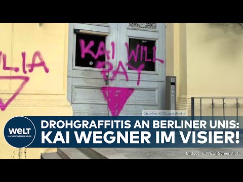 KRIEG IN NAHOST: Gewaltandrohungen! Pro-palästinensischer Protest an Unis in Berlin!