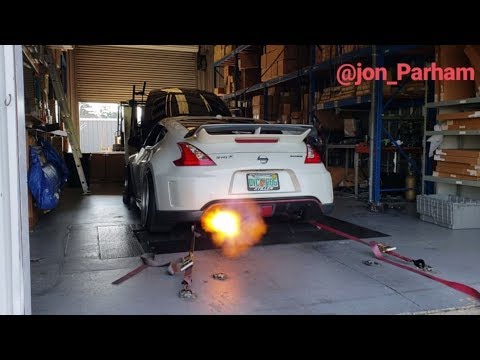 Tomei Expreme Ti exhaust and Z1Headers laying Down 343rwhp