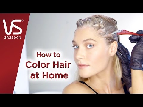 Hair Dye Tips: How to Color Your Hair At Home | Vidal...
