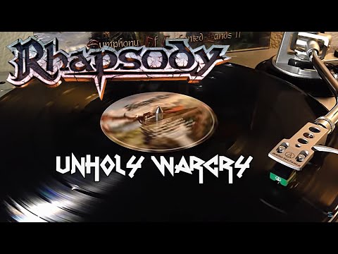 Thumbnail for Rhapsody - Unholy Warcry - (Rare) [HQ Vinyl Rip] Black Vinyl LP