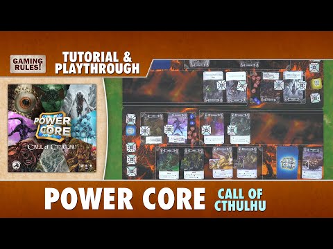 Power Core: Call of Cthulhu - Tutorial & Playthrough