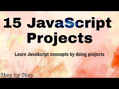 15 JavaScript Projects...