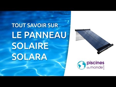 Découvrez le panneau solaire Solara de Maytronics