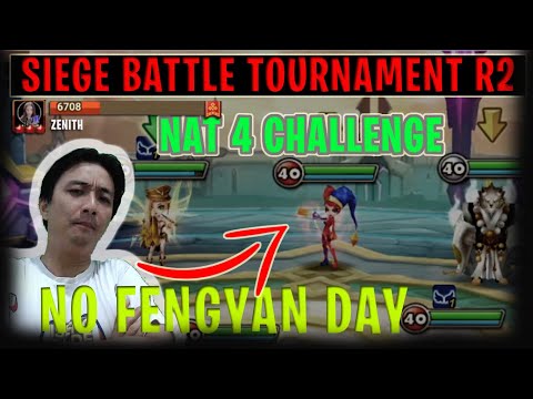 SIEGE BATTLE TOURNAMENT PART 2 VS ZENITH NO FENGYAN DAY - Summoners War