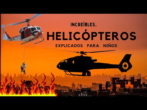 El Helicoptero: Todo sobre el Helicóptero explicado para niños | Videos para niños