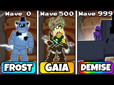 EVERY FORGOTTEN UNIT VS ENDLESS MODE... (Five Nights TD)