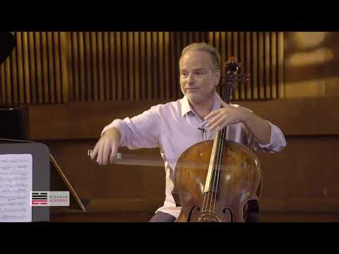 CELLO MASTERCLASS BACH SUITE NO. 3 GIGUE