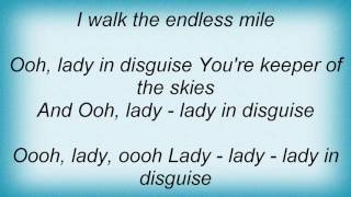 Savatage - Lady In Disguise Lyrics