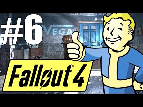 Fallout 4 Lets Play - Part 6 - Corvega Plant! Melee's Worst Nightmare (Survival Mode)