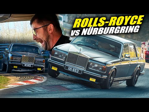 Rolls Royce Silver Spirit II Nürburgring FULL SEND 🤣